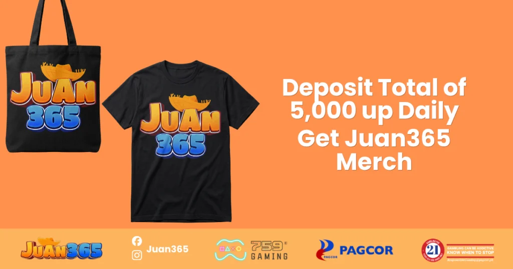 Deposit Total of 5,000 up Daily